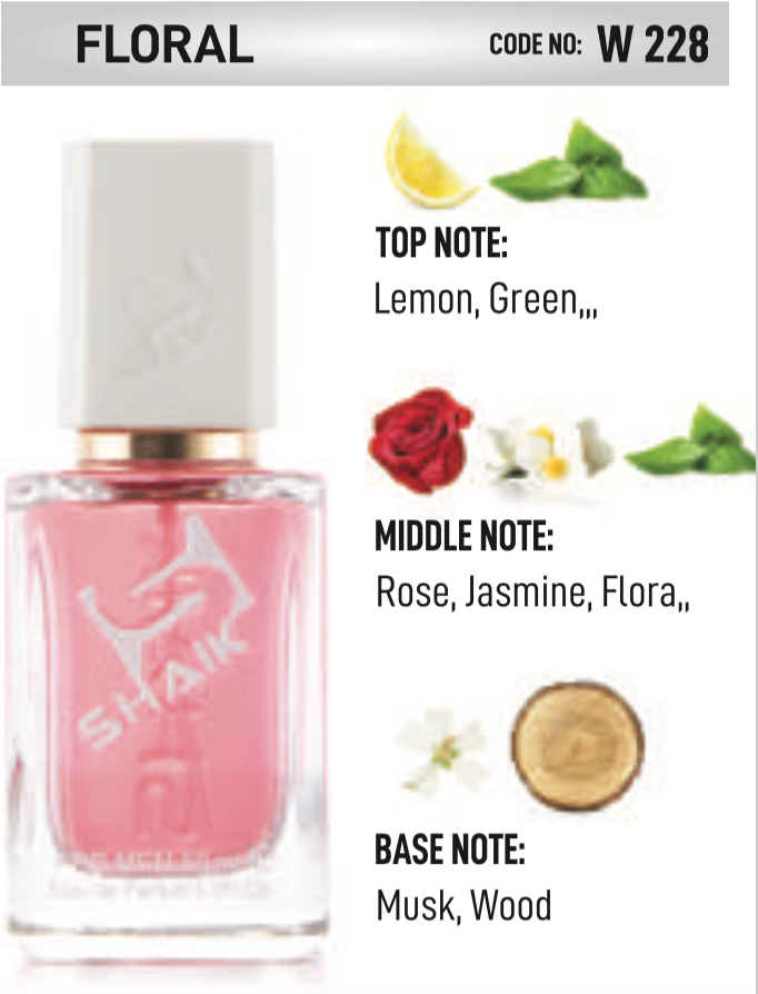 Shaik - 228 - Lemon, Floral, Wood - Shaik Perfume